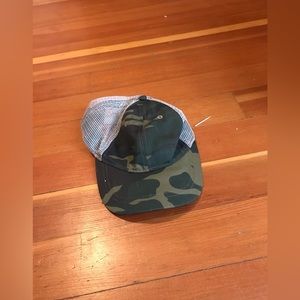 Camo Ball Cap snap back hat